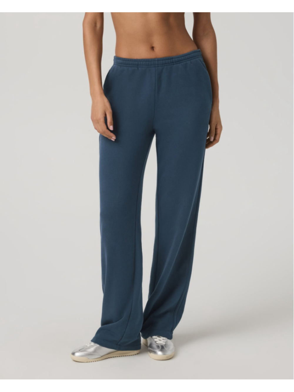 Vuori Sedona Wide Leg Sweatpants ocean blue size small
